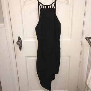High low bodycon dress